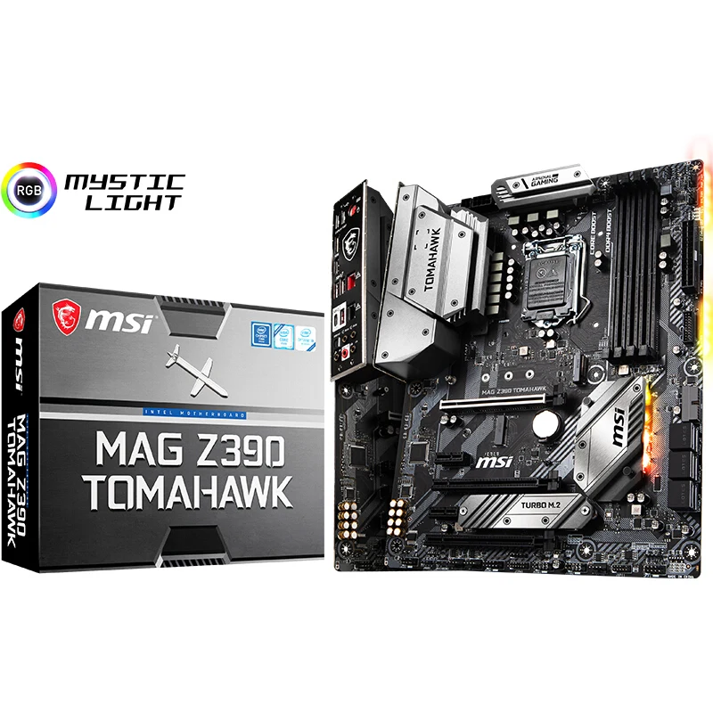 MSI MAG Z390 TOMAHAWK + Intel Core I5 9600KF ATXマザーボード コンボ